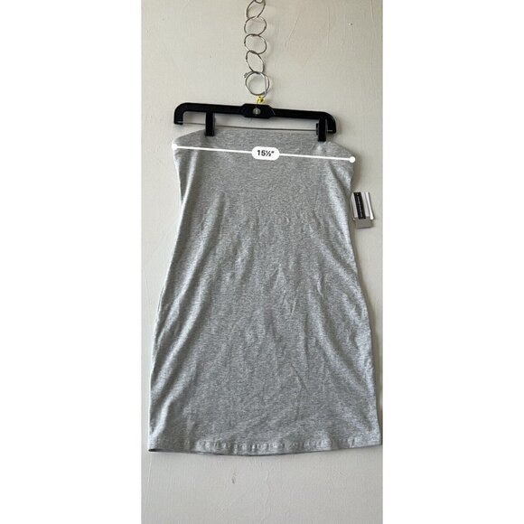 Nordstrom bp Bodycon tube strapless dress MEDIUM heather gray - Picture 9 of 12